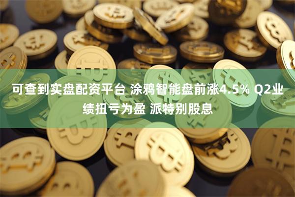 可查到实盘配资平台 涂鸦智能盘前涨4.5% Q2业绩扭亏为盈 派特别股息